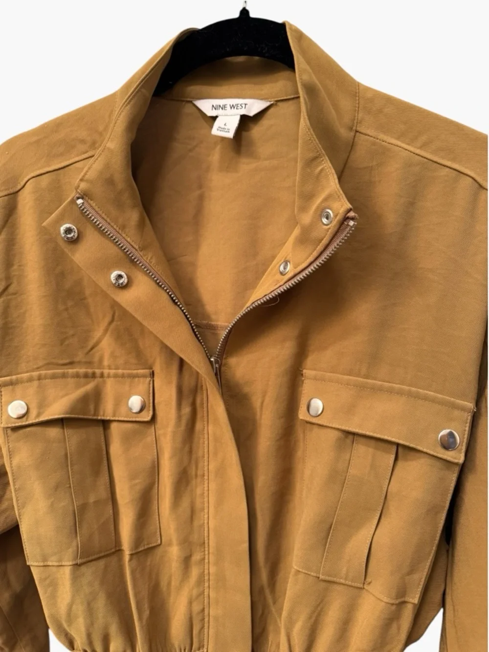 Nine West Belted Utility Jacket - Picture 3 of 10